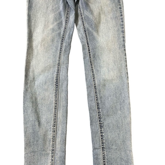 DYNAMITE DYNDNM Kate Jeans Indigo Blue Light Wash Size 28 - Picture 2 of 8